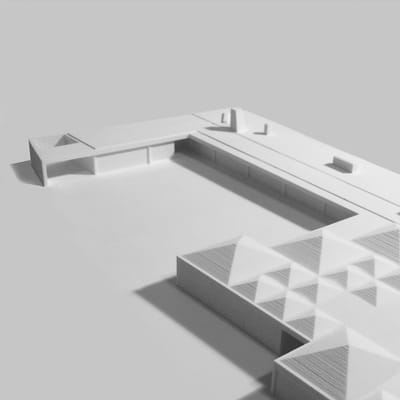 Scrivania studio elemento 4